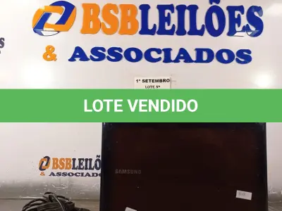 LOTE 052 - 01 NETBOOK MARCA SAMSUNG COM AVARIAS. (NO ESTADO) ATENÇÃO! FAZER A VISITAÇÃO ANTES DE ARREMATAR, NÃO SABEMOS SE FUNCIONA. LEILÃO NÃO TEM GARANTIA E NEM DEVOLUÇÃO, SUJEITO A POSSÍVEIS AVARIAS VISÍVEIS/OCULTAS E/OU AUSÊNCIA DE COMPONENTES.