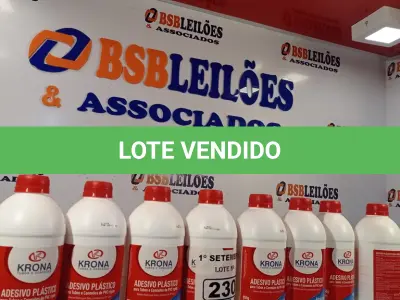 LOTE 230 - 08 TUBOS DE ADESIVO PLÁSTICO PARA TUBOS E CONEXÕES DE PVC RÍGIDO LINHA ÁGUA FRIA 850G. (NO ESTADO) ATENÇÃO! FAZER A VISITAÇÃO ANTES DE ARREMATAR, NÃO SABEMOS SE FUNCIONA. LEILÃO NÃO TEM GARANTIA E NEM DEVOLUÇÃO, SUJEITO A POSSÍVEIS AVARIAS VISÍVEIS/OCULTAS E/OU AUSÊNCIA DE COMPONENTES.