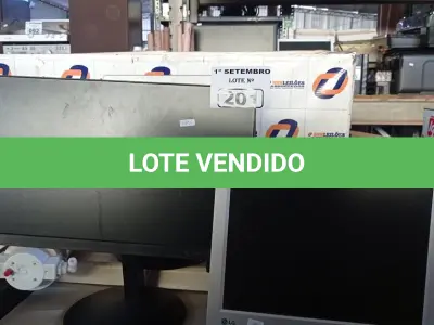 LOTE 201 - 06 MONITORES MARCAS E MODELOS DIVERSOS PARA RETIRADA DE PEÇAS. (NO ESTADO) ATENÇÃO! FAZER A VISITAÇÃO ANTES DE ARREMATAR, NÃO SABEMOS SE FUNCIONA. LEILÃO NÃO TEM GARANTIA E NEM DEVOLUÇÃO, SUJEITO A POSSÍVEIS AVARIAS VISÍVEIS/OCULTAS E/OU AUSÊNCIA DE COMPONENTES.