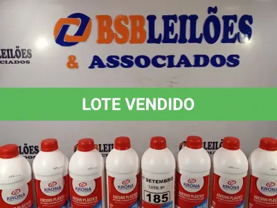 LOTE 185 - 08 TUBOS DE ADESIVO PLÁSTICO PARA TUBOS E CONEXÕES DE PVC RÍGIDO LINHA ÁGUA FRIA 850G. (NO ESTADO) ATENÇÃO! FAZER A VISITAÇÃO ANTES DE ARREMATAR, NÃO SABEMOS SE FUNCIONA. LEILÃO NÃO TEM GARANTIA E NEM DEVOLUÇÃO, SUJEITO A POSSÍVEIS AVARIAS VISÍVEIS/OCULTAS E/OU AUSÊNCIA DE COMPONENTES.