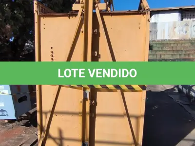 LOTE 074 - 01 ELEVADOR PARA OBRA (SEM MOTOR) (NO ESTADO)