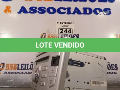LOTE 244 - 01 CENTRAL MULTIMIDIA JAC MOTORS. (NO ESTADO) ATENÇÃO! FAZER A VISITAÇÃO ANTES DE ARREMATAR, NÃO SABEMOS SE FUNCIONA. LEILÃO NÃO TEM GARANTIA E NEM DEVOLUÇÃO, SUJEITO A POSSÍVEIS AVARIAS VISÍVEIS/OCULTAS E/OU AUSÊNCIA DE COMPONENTES.
