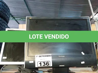 LOTE 136 - 06 MONITORES MARCAS E MODELOS DIVERSOS PARA RETIRADA DE PEÇAS. (NO ESTADO) ATENÇÃO! FAZER A VISITAÇÃO ANTES DE ARREMATAR, NÃO SABEMOS SE FUNCIONA. LEILÃO NÃO TEM GARANTIA E NEM DEVOLUÇÃO, SUJEITO A POSSÍVEIS AVARIAS VISÍVEIS/OCULTAS E/OU AUSÊNCIA DE COMPONENTES.