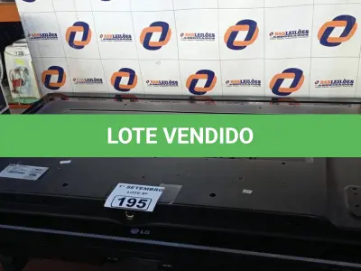 LOTE 195 - 02 TV’S MARCAS E MODELOS DIVERSOS PARA RETIRADA DE PEÇAS. (NO ESTADO) ATENÇÃO! FAZER A VISITAÇÃO ANTES DE ARREMATAR, NÃO SABEMOS SE FUNCIONA. LEILÃO NÃO TEM GARANTIA E NEM DEVOLUÇÃO, SUJEITO A POSSÍVEIS AVARIAS VISÍVEIS/OCULTAS E/OU AUSÊNCIA DE COMPONENTES.