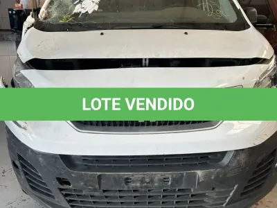 LOTE 681 - 01 PEUGEOT EXPERT 1.6 DIESEL 2021/2022 IPVA 2023 PAGO SINISTRADO (MEDIA MONTA FAZER CSV POR CONTA DO ARREMATANTE VENDIDO NO ESTADO EM QUE SE ENCONTRA.  EVENTUAL AUSÊNCIA OU DIVERGÊNCIA DE PECAS (INTERNAS OU EXTERNAS) DO VEICULO, TAIS COMO ESCAPAMENTOS, CATALISADORES, SUSPENSÃO, CAMBIO, MOTOR, PARTE ELÉTRICA E  DEMAIS COMPONENTES, A REGULARIZAÇÃO SERÁ POR CONTA DO ARREMATANTE SERVIÇO DE BAIXA MEDIA MONTA DEVE SER FEITO POR DESPACHANTE AUTORIZADO XAVANTECAR EM GOIANIA O MESMO DEVERÁ SER TRANSFERIDO INICIALMENTE PARA O COMITENTE COM AS DESPESAS DE SERVIÇOS E TAXAS DO DETRAN E DEMAIS POR CONTA DO ARREMATANTE. (NO ESTADO)