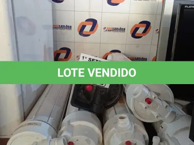 LOTE 202 - 06 FILTROS PARA CAIXA D’AGUA TIPO CAVALETE. (NO ESTADO) ATENÇÃO! FAZER A VISITAÇÃO ANTES DE ARREMATAR, NÃO SABEMOS SE FUNCIONA. LEILÃO NÃO TEM GARANTIA E NEM DEVOLUÇÃO, SUJEITO A POSSÍVEIS AVARIAS VISÍVEIS/OCULTAS E/OU AUSÊNCIA DE COMPONENTES.