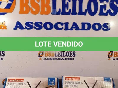 LOTE 034 - 03 SUPORTES PARA TV ARTICULADO 10-56” 25/142CM COM AVARIAS. (NO ESTADO) ATENÇÃO! FAZER A VISITAÇÃO ANTES DE ARREMATAR, NÃO SABEMOS SE FUNCIONA. LEILÃO NÃO TEM GARANTIA E NEM DEVOLUÇÃO, SUJEITO A POSSÍVEIS AVARIAS VISÍVEIS/OCULTAS E/OU AUSÊNCIA DE COMPONENTES.