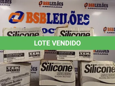 LOTE 326 - 01 LOTE COM VÁRIAS BISNAGAS DE SILICONE MULTIUSO. (NO ESTADO) ATENÇÃO! FAZER A VISITAÇÃO ANTES DE ARREMATAR, NÃO SABEMOS SE FUNCIONA. LEILÃO NÃO TEM GARANTIA E NEM DEVOLUÇÃO, SUJEITO A POSSÍVEIS AVARIAS VISÍVEIS/OCULTAS E/OU AUSÊNCIA DE COMPONENTES.