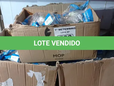 LOTE 593 - 01 LOTE COM GRANDE QUANTIDADE DE CONJUNTOS NE NEBULIZAÇÃO. (NO ESTADO) ATENÇÃO! FAZER A VISITAÇÃO ANTES DE ARREMATAR, NÃO SABEMOS SE FUNCIONA. LEILÃO NÃO TEM GARANTIA E NEM DEVOLUÇÃO, SUJEITO A POSSÍVEIS AVARIAS VISÍVEIS/OCULTAS E/OU AUSÊNCIA DE COMPONENTES.