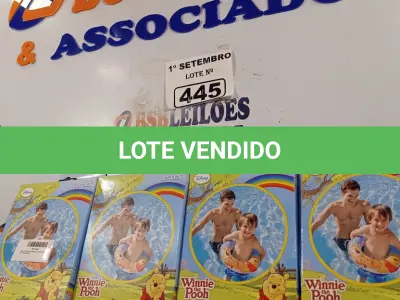 LOTE 445 - 04 BOIAS INFANTIL. (NO ESTADO) ATENÇÃO! FAZER A VISITAÇÃO ANTES DE ARREMATAR, NÃO SABEMOS SE FUNCIONA. LEILÃO NÃO TEM GARANTIA E NEM DEVOLUÇÃO, SUJEITO A POSSÍVEIS AVARIAS VISÍVEIS/OCULTAS E/OU AUSÊNCIA DE COMPONENTES.