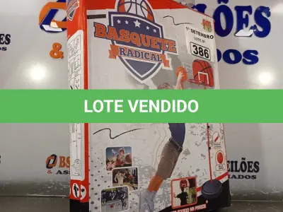 LOTE 386 - 01 CESTA DE BASQUETE DE BRINQUEDO. (NO ESTADO) ATENÇÃO! FAZER A VISITAÇÃO ANTES DE ARREMATAR, NÃO SABEMOS SE FUNCIONA. LEILÃO NÃO TEM GARANTIA E NEM DEVOLUÇÃO, SUJEITO A POSSÍVEIS AVARIAS VISÍVEIS/OCULTAS E/OU AUSÊNCIA DE COMPONENTES.