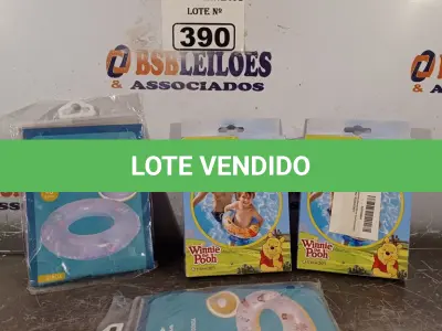 LOTE 390 - 04 BOIAS INFANTIL. (NO ESTADO) ATENÇÃO! FAZER A VISITAÇÃO ANTES DE ARREMATAR, NÃO SABEMOS SE FUNCIONA. LEILÃO NÃO TEM GARANTIA E NEM DEVOLUÇÃO, SUJEITO A POSSÍVEIS AVARIAS VISÍVEIS/OCULTAS E/OU AUSÊNCIA DE COMPONENTES.