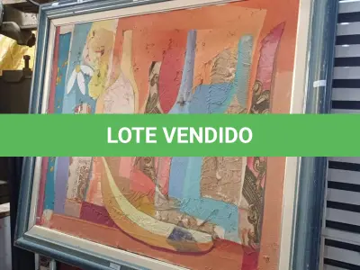 LOTE 448 - 01 QUADRO DECORATIVO. (NO ESTADO) ATENÇÃO! FAZER A VISITAÇÃO ANTES DE ARREMATAR, NÃO SABEMOS SE FUNCIONA. LEILÃO NÃO TEM GARANTIA E NEM DEVOLUÇÃO, SUJEITO A POSSÍVEIS AVARIAS VISÍVEIS/OCULTAS E/OU AUSÊNCIA DE COMPONENTES.