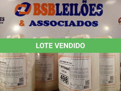 LOTE 498 - 20 LITROS DE ESPUMA HIGIENIZADORA PARA ANTISSEPSIA INSTANTÂNEA DAS MÃOS. (NO ESTADO) ATENÇÃO! FAZER A VISITAÇÃO ANTES DE ARREMATAR, NÃO SABEMOS SE FUNCIONA. LEILÃO NÃO TEM GARANTIA E NEM DEVOLUÇÃO, SUJEITO A POSSÍVEIS AVARIAS VISÍVEIS/OCULTAS E/OU AUSÊNCIA DE COMPONENTES.