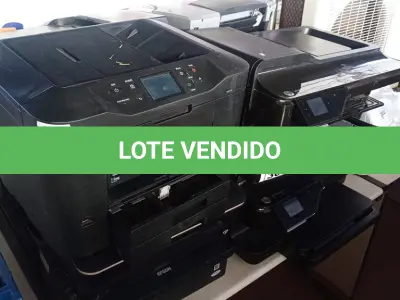 LOTE 362 - 10 IMPRESSORAS MARCAS E MODELOS DIVERSOS PARA RETIRADA DE PEÇAS. (NO ESTADO) ATENÇÃO! FAZER A VISITAÇÃO ANTES DE ARREMATAR, NÃO SABEMOS SE FUNCIONA. LEILÃO NÃO TEM GARANTIA E NEM DEVOLUÇÃO, SUJEITO A POSSÍVEIS AVARIAS VISÍVEIS/OCULTAS E/OU AUSÊNCIA DE COMPONENTES.