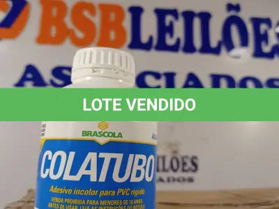 LOTE 315 - 03 CAIXAS COM COLA TUBO ST 175G COM 15 FRASCOS CADA. (NO ESTADO) ATENÇÃO! FAZER A VISITAÇÃO ANTES DE ARREMATAR, NÃO SABEMOS SE FUNCIONA. LEILÃO NÃO TEM GARANTIA E NEM DEVOLUÇÃO, SUJEITO A POSSÍVEIS AVARIAS VISÍVEIS/OCULTAS E/OU AUSÊNCIA DE COMPONENTES.
