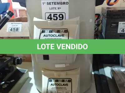 LOTE 459 - 03 PANELAS AUTOCLAVES. (NO ESTADO) ATENÇÃO! FAZER A VISITAÇÃO ANTES DE ARREMATAR, NÃO SABEMOS SE FUNCIONA. LEILÃO NÃO TEM GARANTIA E NEM DEVOLUÇÃO, SUJEITO A POSSÍVEIS AVARIAS VISÍVEIS/OCULTAS E/OU AUSÊNCIA DE COMPONENTES.
