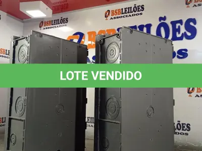 LOTE 549 - 02 QUADROS PARA MEDIDOR DE ENERGIA. (NO ESTADO) ATENÇÃO! FAZER A VISITAÇÃO ANTES DE ARREMATAR, NÃO SABEMOS SE FUNCIONA. LEILÃO NÃO TEM GARANTIA E NEM DEVOLUÇÃO, SUJEITO A POSSÍVEIS AVARIAS VISÍVEIS/OCULTAS E/OU AUSÊNCIA DE COMPONENTES.