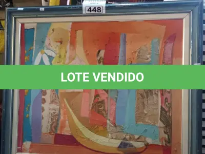 LOTE 448 - 01 QUADRO DECORATIVO. (NO ESTADO) ATENÇÃO! FAZER A VISITAÇÃO ANTES DE ARREMATAR, NÃO SABEMOS SE FUNCIONA. LEILÃO NÃO TEM GARANTIA E NEM DEVOLUÇÃO, SUJEITO A POSSÍVEIS AVARIAS VISÍVEIS/OCULTAS E/OU AUSÊNCIA DE COMPONENTES.