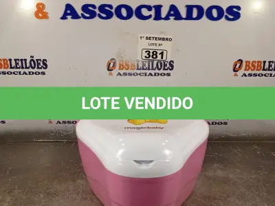 LOTE 381 - 01 TRONINHO MAGIC BABY. (NO ESTADO) ATENÇÃO! FAZER A VISITAÇÃO ANTES DE ARREMATAR, NÃO SABEMOS SE FUNCIONA. LEILÃO NÃO TEM GARANTIA E NEM DEVOLUÇÃO, SUJEITO A POSSÍVEIS AVARIAS VISÍVEIS/OCULTAS E/OU AUSÊNCIA DE COMPONENTES.