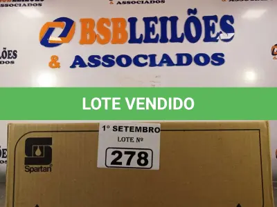 LOTE 278 - 01 CAIXA DE PEROXY 4D, DESINFETANTE HOSPITALAR PARA SUPERFÍCIES FIXAS E ARTIGOS NÃO CRÍTICOS COM 06 POTES CADA. (NO ESTADO) ATENÇÃO! FAZER A VISITAÇÃO ANTES DE ARREMATAR, NÃO SABEMOS SE FUNCIONA. LEILÃO NÃO TEM GARANTIA E NEM DEVOLUÇÃO, SUJEITO A POSSÍVEIS AVARIAS VISÍVEIS/OCULTAS E/OU AUSÊNCIA DE COMPONENTES.