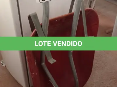 LOTE 513 - 03 PEÇAS PARA CARRINHO DE MÃO. (NO ESTADO) ATENÇÃO! FAZER A VISITAÇÃO ANTES DE ARREMATAR, NÃO SABEMOS SE FUNCIONA. LEILÃO NÃO TEM GARANTIA E NEM DEVOLUÇÃO, SUJEITO A POSSÍVEIS AVARIAS VISÍVEIS/OCULTAS E/OU AUSÊNCIA DE COMPONENTES.