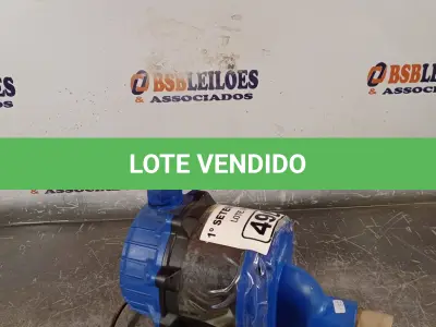 LOTE 490 - 01 BOMBA PARA BANHEIRA DE HIDROMASSAGEM. (NO ESTADO) ATENÇÃO! FAZER A VISITAÇÃO ANTES DE ARREMATAR, NÃO SABEMOS SE FUNCIONA. LEILÃO NÃO TEM GARANTIA E NEM DEVOLUÇÃO, SUJEITO A POSSÍVEIS AVARIAS VISÍVEIS/OCULTAS E/OU AUSÊNCIA DE COMPONENTES.