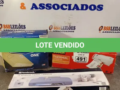 LOTE 491 - 01 FILTRO DE AR MODELO A56314 E 02 IMPRESSORAS SENDO 01 PEMBROOK THERMAL LAMINATOR. (NO ESTADO) ATENÇÃO! FAZER A VISITAÇÃO ANTES DE ARREMATAR, NÃO SABEMOS SE FUNCIONA. LEILÃO NÃO TEM GARANTIA E NEM DEVOLUÇÃO, SUJEITO A POSSÍVEIS AVARIAS VISÍVEIS/OCULTAS E/OU AUSÊNCIA DE COMPONENTES.