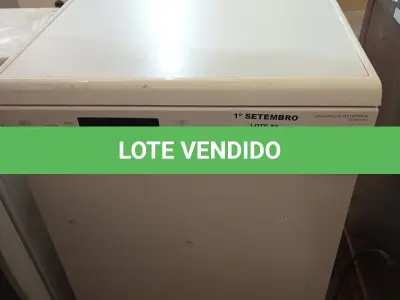 LOTE 522 - 01 LAVA LOUÇAS MARCA BRASTEMP. (NO ESTADO) ATENÇÃO! FAZER A VISITAÇÃO ANTES DE ARREMATAR, NÃO SABEMOS SE FUNCIONA. LEILÃO NÃO TEM GARANTIA E NEM DEVOLUÇÃO, SUJEITO A POSSÍVEIS AVARIAS VISÍVEIS/OCULTAS E/OU AUSÊNCIA DE COMPONENTES.