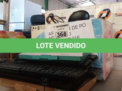 LOTE 368 - 01 ASPIRADOR DE PÓ MARCA ELECTROLUX, 01 ANTENA INTERNA E VÁRIOS TECLADOS PARA PC MARCAS E MODELOS DIVERSOS. (NO ESTADO) ATENÇÃO! FAZER A VISITAÇÃO ANTES DE ARREMATAR, NÃO SABEMOS SE FUNCIONA. LEILÃO NÃO TEM GARANTIA E NEM DEVOLUÇÃO, SUJEITO A POSSÍVEIS AVARIAS VISÍVEIS/OCULTAS E/OU AUSÊNCIA DE COMPONENTES.