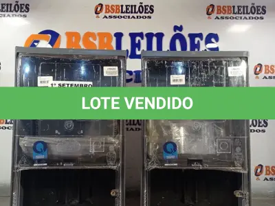LOTE 549 - 02 QUADROS PARA MEDIDOR DE ENERGIA. (NO ESTADO) ATENÇÃO! FAZER A VISITAÇÃO ANTES DE ARREMATAR, NÃO SABEMOS SE FUNCIONA. LEILÃO NÃO TEM GARANTIA E NEM DEVOLUÇÃO, SUJEITO A POSSÍVEIS AVARIAS VISÍVEIS/OCULTAS E/OU AUSÊNCIA DE COMPONENTES.