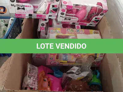 LOTE 495 - 01 LOTE COM VÁRIOS BRINQUEDOS COM AVARIAS. (NO ESTADO) ATENÇÃO! FAZER A VISITAÇÃO ANTES DE ARREMATAR, NÃO SABEMOS SE FUNCIONA. LEILÃO NÃO TEM GARANTIA E NEM DEVOLUÇÃO, SUJEITO A POSSÍVEIS AVARIAS VISÍVEIS/OCULTAS E/OU AUSÊNCIA DE COMPONENTES.