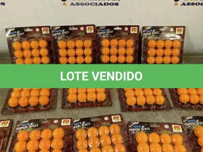 LOTE 400 - 01 LOTE COM VÁRIAS CARTELAS DE REFIL SUPER SHOT “BOLAS”. (NO ESTADO) ATENÇÃO! FAZER A VISITAÇÃO ANTES DE ARREMATAR, NÃO SABEMOS SE FUNCIONA. LEILÃO NÃO TEM GARANTIA E NEM DEVOLUÇÃO, SUJEITO A POSSÍVEIS AVARIAS VISÍVEIS/OCULTAS E/OU AUSÊNCIA DE COMPONENTES.