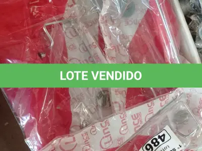 LOTE 486 - 06 PRATELEIRAS PORTAM SHAMPOO. (NO ESTADO) ATENÇÃO! FAZER A VISITAÇÃO ANTES DE ARREMATAR, NÃO SABEMOS SE FUNCIONA. LEILÃO NÃO TEM GARANTIA E NEM DEVOLUÇÃO, SUJEITO A POSSÍVEIS AVARIAS VISÍVEIS/OCULTAS E/OU AUSÊNCIA DE COMPONENTES.