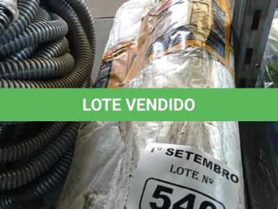LOTE 540 - 02 ROLOS DE MANTA ASFÁLTICA MULTIUSO. (NO ESTADO) ATENÇÃO! FAZER A VISITAÇÃO ANTES DE ARREMATAR, NÃO SABEMOS SE FUNCIONA. LEILÃO NÃO TEM GARANTIA E NEM DEVOLUÇÃO, SUJEITO A POSSÍVEIS AVARIAS VISÍVEIS/OCULTAS E/OU AUSÊNCIA DE COMPONENTES.