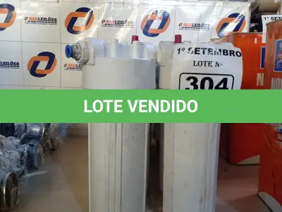 LOTE 304 - 10 FILTROS PARA CAIXA D’AGUA TIPO CAVALETE. (NO ESTADO) ATENÇÃO! FAZER A VISITAÇÃO ANTES DE ARREMATAR, NÃO SABEMOS SE FUNCIONA. LEILÃO NÃO TEM GARANTIA E NEM DEVOLUÇÃO, SUJEITO A POSSÍVEIS AVARIAS VISÍVEIS/OCULTAS E/OU AUSÊNCIA DE COMPONENTES.