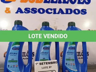 LOTE 280 - 03 LITROS DE ATCLLOR, PH+ ELEVADOR DE PH LIQUIDO PARA TODOS OS TIPOS DE PISCINAS. (NO ESTADO) ATENÇÃO! FAZER A VISITAÇÃO ANTES DE ARREMATAR, NÃO SABEMOS SE FUNCIONA. LEILÃO NÃO TEM GARANTIA E NEM DEVOLUÇÃO, SUJEITO A POSSÍVEIS AVARIAS VISÍVEIS/OCULTAS E/OU AUSÊNCIA DE COMPONENTES.