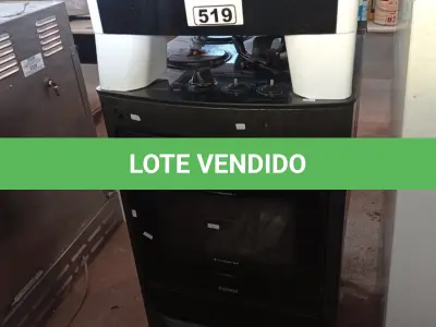LOTE 519 - 02 FOGÕES MARCAS E MODELOS DIVERSOS COM AVARIAS. (NO ESTADO) ATENÇÃO! FAZER A VISITAÇÃO ANTES DE ARREMATAR, NÃO SABEMOS SE FUNCIONA. LEILÃO NÃO TEM GARANTIA E NEM DEVOLUÇÃO, SUJEITO A POSSÍVEIS AVARIAS VISÍVEIS/OCULTAS E/OU AUSÊNCIA DE COMPONENTES.