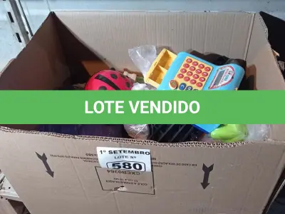 LOTE 580 - 01 LOTE COM VÁRIOS BRINQUEDOS INCOMPLETOS. (NO ESTADO) ATENÇÃO! FAZER A VISITAÇÃO ANTES DE ARREMATAR, NÃO SABEMOS SE FUNCIONA. LEILÃO NÃO TEM GARANTIA E NEM DEVOLUÇÃO, SUJEITO A POSSÍVEIS AVARIAS VISÍVEIS/OCULTAS E/OU AUSÊNCIA DE COMPONENTES.