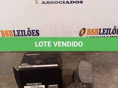 LOTE 267 - 01 PASTILHA DE FREIO DE CERÂMICA DO CRUZE. (NO ESTADO) ATENÇÃO! FAZER A VISITAÇÃO ANTES DE ARREMATAR, NÃO SABEMOS SE FUNCIONA. LEILÃO NÃO TEM GARANTIA E NEM DEVOLUÇÃO, SUJEITO A POSSÍVEIS AVARIAS VISÍVEIS/OCULTAS E/OU AUSÊNCIA DE COMPONENTES.