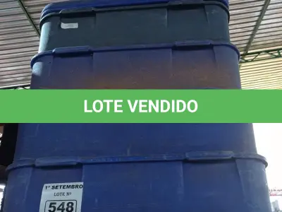 LOTE 548 - 04 CAIXAS MARMIBOX SENDO SÓ 01 COM TAMPA. (NO ESTADO) ATENÇÃO! FAZER A VISITAÇÃO ANTES DE ARREMATAR, NÃO SABEMOS SE FUNCIONA. LEILÃO NÃO TEM GARANTIA E NEM DEVOLUÇÃO, SUJEITO A POSSÍVEIS AVARIAS VISÍVEIS/OCULTAS E/OU AUSÊNCIA DE COMPONENTES.
