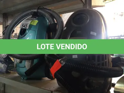 LOTE 545 - 02 ASPIRADORES DE PÓ MARCAS ELECTROLUX MODELOS DIVERSOS. (NO ESTADO) ATENÇÃO! FAZER A VISITAÇÃO ANTES DE ARREMATAR, NÃO SABEMOS SE FUNCIONA. LEILÃO NÃO TEM GARANTIA E NEM DEVOLUÇÃO, SUJEITO A POSSÍVEIS AVARIAS VISÍVEIS/OCULTAS E/OU AUSÊNCIA DE COMPONENTES.