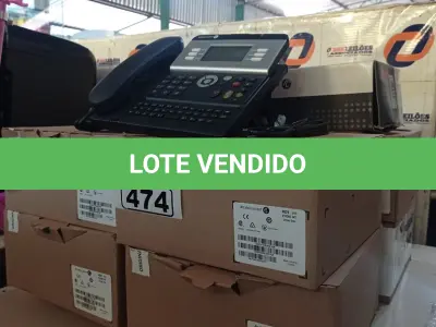 LOTE 474 - 01 LOTE COM VÁRIOS APARELHOS DE TELEFONE ALCATEL-LUCENT. (NO ESTADO) ATENÇÃO! FAZER A VISITAÇÃO ANTES DE ARREMATAR, NÃO SABEMOS SE FUNCIONA. LEILÃO NÃO TEM GARANTIA E NEM DEVOLUÇÃO, SUJEITO A POSSÍVEIS AVARIAS VISÍVEIS/OCULTAS E/OU AUSÊNCIA DE COMPONENTES.