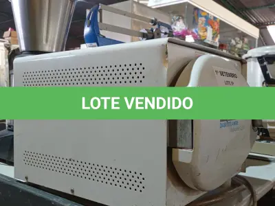 LOTE 454 - 01 AUTOCLAVE DABIATLANTE 12LX. (NO ESTADO) ATENÇÃO! FAZER A VISITAÇÃO ANTES DE ARREMATAR, NÃO SABEMOS SE FUNCIONA. LEILÃO NÃO TEM GARANTIA E NEM DEVOLUÇÃO, SUJEITO A POSSÍVEIS AVARIAS VISÍVEIS/OCULTAS E/OU AUSÊNCIA DE COMPONENTES.