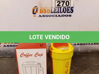 LOTE 270 - 01 COPO PARA CAFÉ. (NO ESTADO) ATENÇÃO! FAZER A VISITAÇÃO ANTES DE ARREMATAR, NÃO SABEMOS SE FUNCIONA. LEILÃO NÃO TEM GARANTIA E NEM DEVOLUÇÃO, SUJEITO A POSSÍVEIS AVARIAS VISÍVEIS/OCULTAS E/OU AUSÊNCIA DE COMPONENTES.