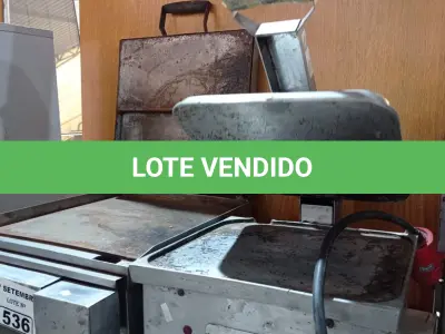 LOTE 536 - 02 CHAPAS COM AVARIAS. (NO ESTADO) ATENÇÃO! FAZER A VISITAÇÃO ANTES DE ARREMATAR, NÃO SABEMOS SE FUNCIONA. LEILÃO NÃO TEM GARANTIA E NEM DEVOLUÇÃO, SUJEITO A POSSÍVEIS AVARIAS VISÍVEIS/OCULTAS E/OU AUSÊNCIA DE COMPONENTES.