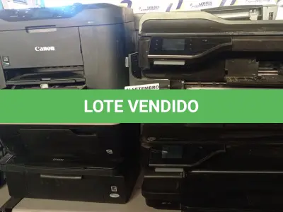 LOTE 362 - 10 IMPRESSORAS MARCAS E MODELOS DIVERSOS PARA RETIRADA DE PEÇAS. (NO ESTADO) ATENÇÃO! FAZER A VISITAÇÃO ANTES DE ARREMATAR, NÃO SABEMOS SE FUNCIONA. LEILÃO NÃO TEM GARANTIA E NEM DEVOLUÇÃO, SUJEITO A POSSÍVEIS AVARIAS VISÍVEIS/OCULTAS E/OU AUSÊNCIA DE COMPONENTES.