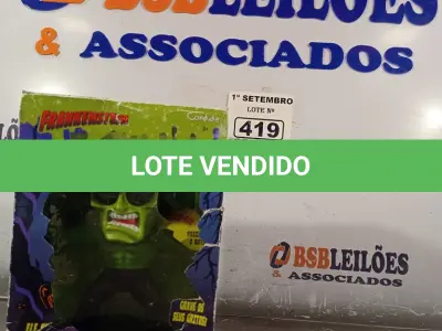 LOTE 419 - 01 BONECO HORRIPILOIDE. (NO ESTADO) ATENÇÃO! FAZER A VISITAÇÃO ANTES DE ARREMATAR, NÃO SABEMOS SE FUNCIONA. LEILÃO NÃO TEM GARANTIA E NEM DEVOLUÇÃO, SUJEITO A POSSÍVEIS AVARIAS VISÍVEIS/OCULTAS E/OU AUSÊNCIA DE COMPONENTES.