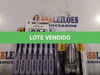 LOTE 084 - 01 KIT CHAVE CANHÃO 7PEÇAS E KIT CHAVE ALLEN. (NO ESTADO) ATENÇÃO! FAZER A VISITAÇÃO ANTES DE ARREMATAR, NÃO SABEMOS SE FUNCIONA. LEILÃO NÃO TEM GARANTIA E NEM DEVOLUÇÃO, SUJEITO A POSSÍVEIS AVARIAS VISÍVEIS/OCULTAS E/OU AUSÊNCIA DE COMPONENTES.