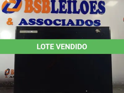 LOTE 001 - 01 NOTEBOOK MARCA AMAZON PC. (NO ESTADO) ATENÇÃO! FAZER A VISITAÇÃO ANTES DE ARREMATAR, NÃO SABEMOS SE FUNCIONA. LEILÃO NÃO TEM GARANTIA E NEM DEVOLUÇÃO, SUJEITO A POSSÍVEIS AVARIAS VISÍVEIS/OCULTAS E/OU AUSÊNCIA DE COMPONENTES.